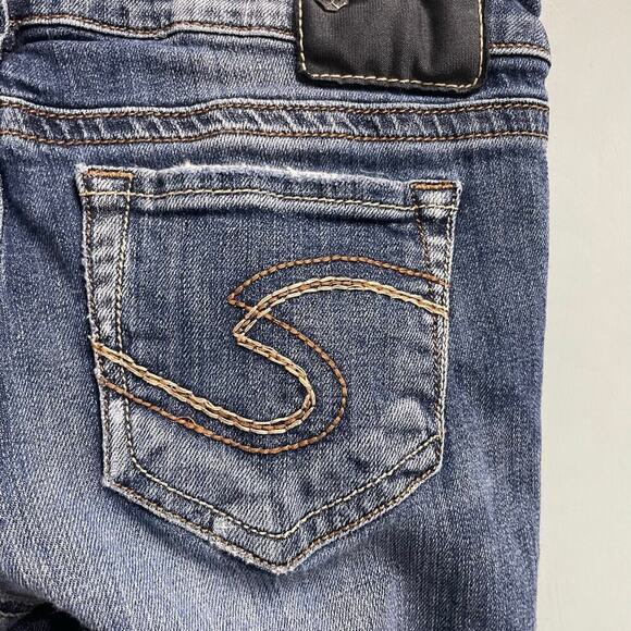 Silver Jeans Size 27 Bootcut Y2K Grunge Womens Frances - Picture 4 of 7